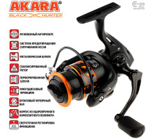 Катушка безынерционная Akara Black Hunter 1000S 9+1bb