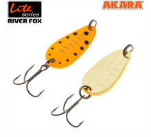 Блесна колебалка Akara Lite Series River Fox 2,5 гр. AB47