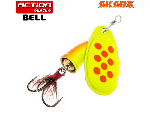 Блесна вертушка Akara Action Series Bell 103-8-A37