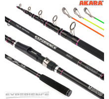 Удилище фидерное телескопическое угольное 3 колена Akara Experience Tele TX-30 (120-150-180) ET180-360