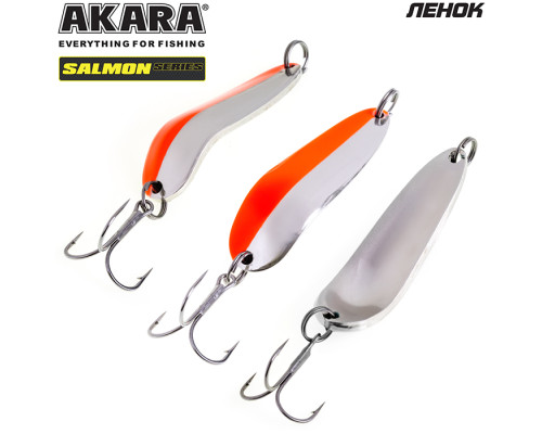 Блесна колебалка Akara Salmon Ленок мм 15 гр. 15-NI