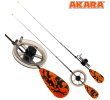 Удочка зимняя Akara Finezza Elite UL (0,7-2,8 г) Gr-Or (0,7-2,8 гр.) Gr-Or