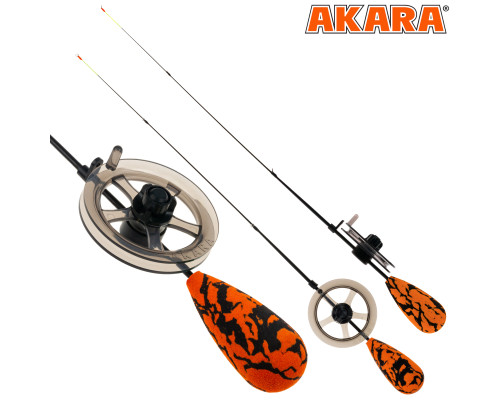 Удочка зимняя Akara Finezza Elite UL (0,7-2,8 г) Gr-Or (0,7-2,8 гр.) Gr-Or