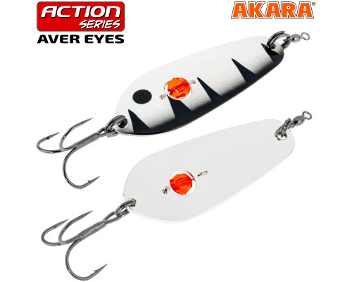 Блесна колеб. Akara Action Series Aver Eyes 90 28 гр. 1 oz. AK5/Sil