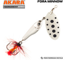 Блесна вертушка Akara Tournament Series Fora Minnow 1 6,5 гр. SIL-1