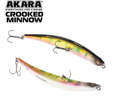Воблер Akara Crooked Minnow 110F (5/14 oz 4,3 in) A210