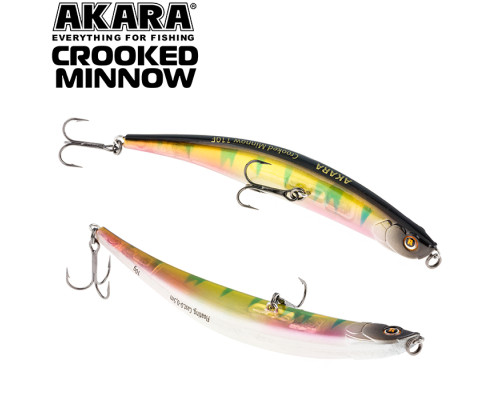 Воблер Akara Crooked Minnow 110F (5/14 oz 4,3 in) A210
