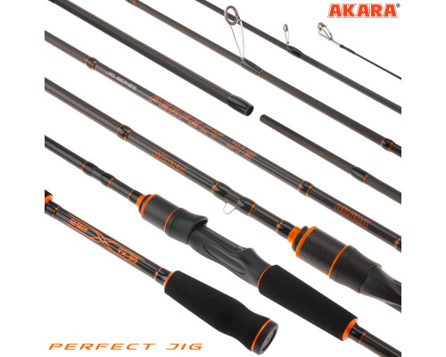 Спиннинг штекерный угольный 2 колена Akara Perfect Jig TX-30 PJ702L-210