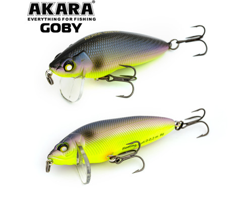 Воблер Akara Goby 65F 8 гр. (2/7 oz 2,6 in) A79