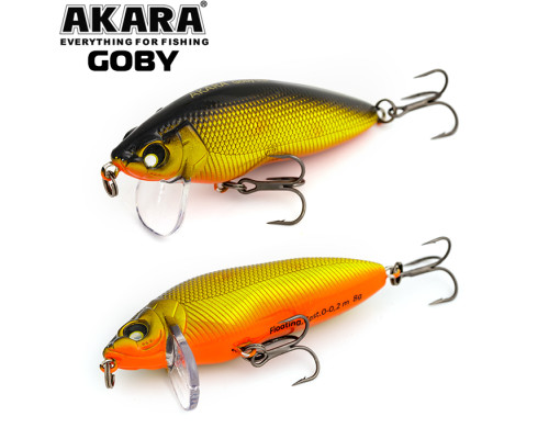 Воблер Akara Goby 65F 8 гр. (2/7 oz 2,6 in) A59