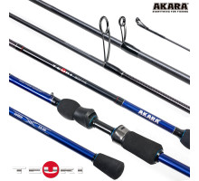 Спиннинг штекерный угольный 2 колена Akara Teuri MLS S662ML-198