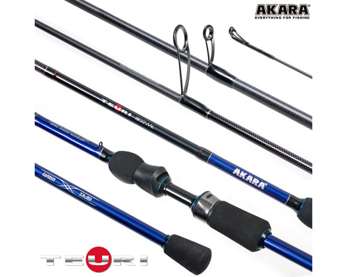 Спиннинг штекерный угольный 2 колена Akara Teuri MLS S762ML-230