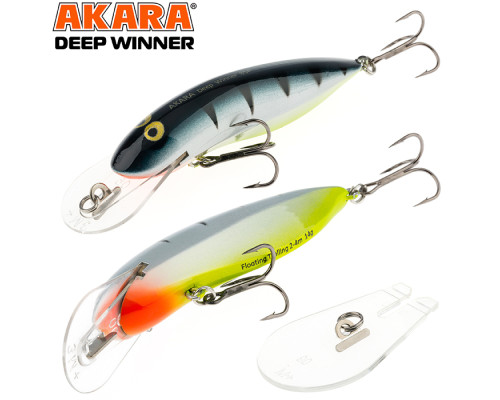 Воблер Akara Deep Winner 85F 14 гр. (1/2 oz 3,3 in) A26
