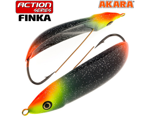 Блесна колебалка незацепляйка Akara Action Series Finka . A183