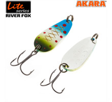 Блесна колебалка Akara Lite Series River Fox 2,5 гр. AB49