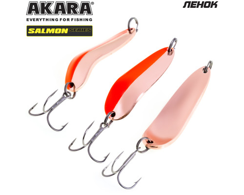 Блесна колебалка Akara Salmon Ленок мм 18 гр. 15-CU