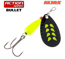 Блесна вертушка Akara Action Series Bullet 12-A36
