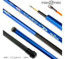 Удилище телескоп стекло д/с Fish2Fish Rapid New (10-40) Blue б/к F2FRFN-400BBK