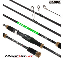 Спиннинг штекерный угольный 2 колена Akara Magista GT MH (10,5-35) 902MH-270