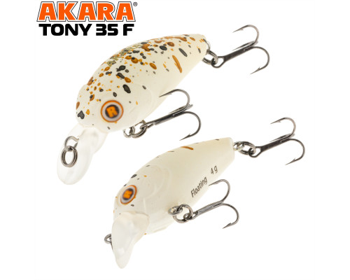 Воблер Akara Tony 35F 4 гр. A227G