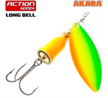 Блесна вертушка Akara Action Series Long Bell 101-6-A31