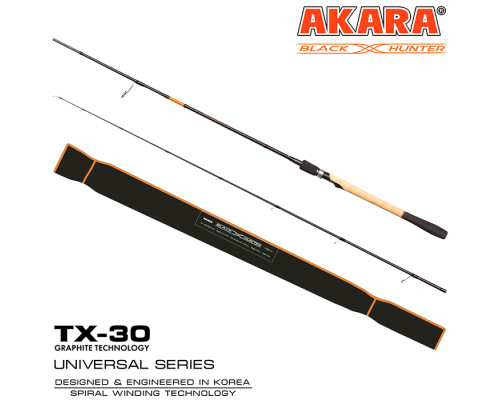 Спиннинг штекерный угольный Akara Black Hunter (7-32) M 902M7/32-270