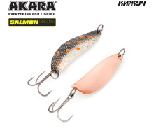 Блесна колебалка Akara Salmon Кижуч мм 28 гр. 11-NI/CU