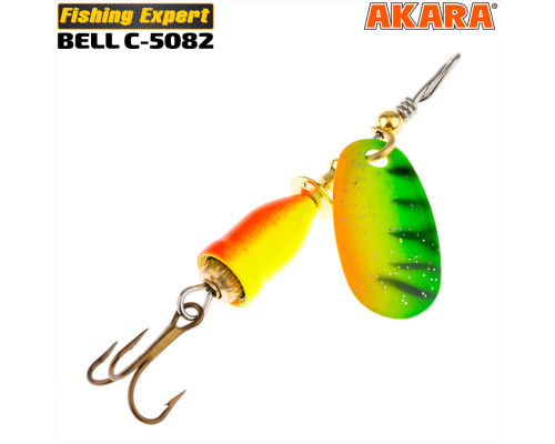 Блесна вертушка Akara C-5082 5082-13-175/YL-RED