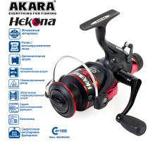 Катушка безынерционная Akara Hekona 3000 4+1bb з/ш