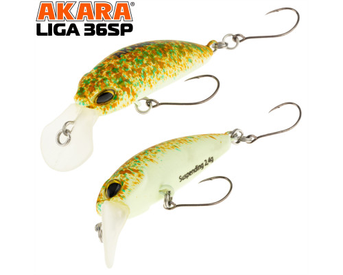 Воблер Akara Liga 36SP 2,4 гр. A225G