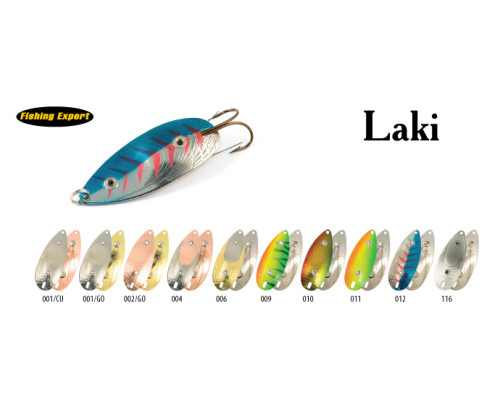 Блесна колебалка незацепляйка Akara - Laki . 012