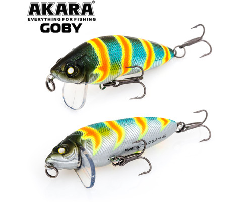 Воблер Akara Goby 65F 8 гр. (2/7 oz 2,6 in) A106