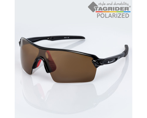 Очки поляризационные Tagrider в чехле N16-1 Brown