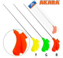 Удочка зимняя Akara Master Jig M 405 (4-21г) Red (хлыст жёсткий Hi Carbon) F-R