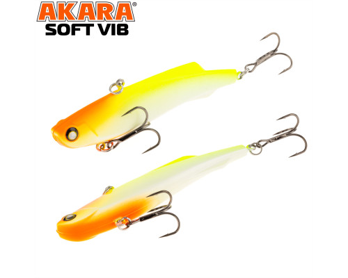 Воблер Akara раттлин Soft Vib 105 мм 38 гр. A214