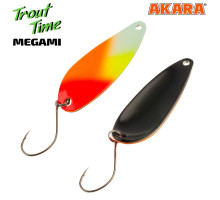 Блесна колеб. Akara Trout Time Megami 43 6,5 гр. 72P фосфорная