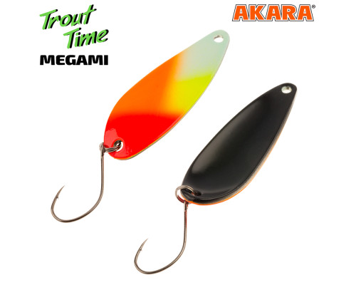 Блесна колеб. Akara Trout Time Megami 43 6,5 гр. 72P фосфорная