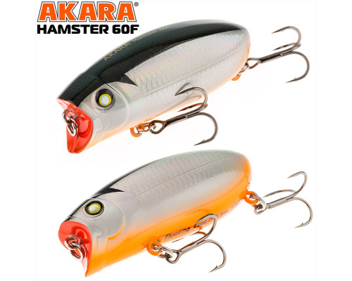 Воблер Akara Hamster 60F 60 мм 10 гр. A23