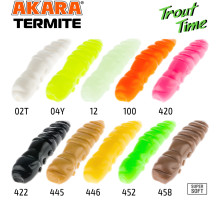 Силиконовая приманка Akara Trout Time TERMITE 1,5 Shrimp 100 (10 шт.)