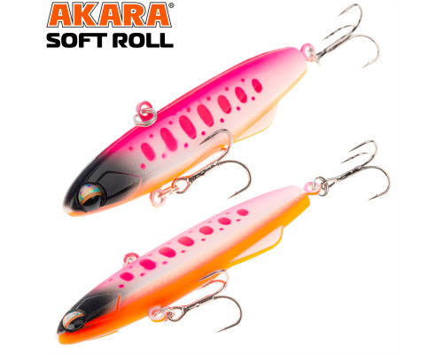 Воблер Akara раттлин Soft Roll 80 мм 28 гр. A286