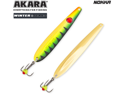 Блесна зимняя Akara Ice Nokka NOK-60-18-GO/GO