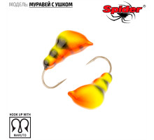 Мормышка W Spider Муравей с ушком (модель 13) 0,40 гр. 26