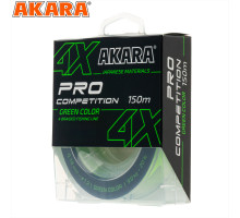 Шнур Akara Competition PRO Green 150 м 0,18