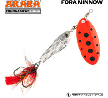 Блесна вертушка Akara Tournament Series Fora Minnow 1 6,5 гр. SIL-41