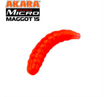 Силикон MIKRO Maggot 15 mm  100   (40 шт.)