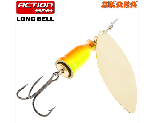 Блесна вертушка Akara Action Series Long Bell 101-6-A21