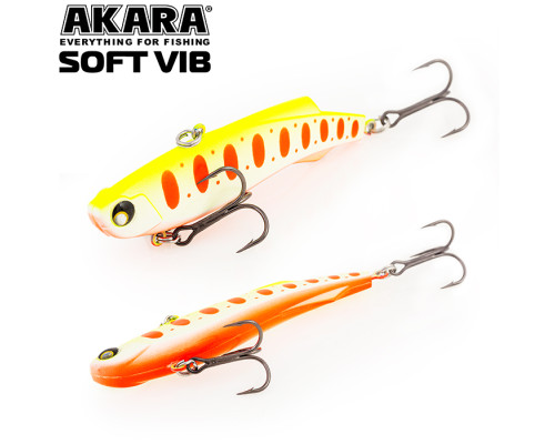 Воблер Akara раттлин Soft Vib 85 мм 25 гр. (7/8 oz 3,3 in) New 1/А194