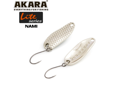 Блесна колебалка Akara Lite Series Nami 2 гр. Sil