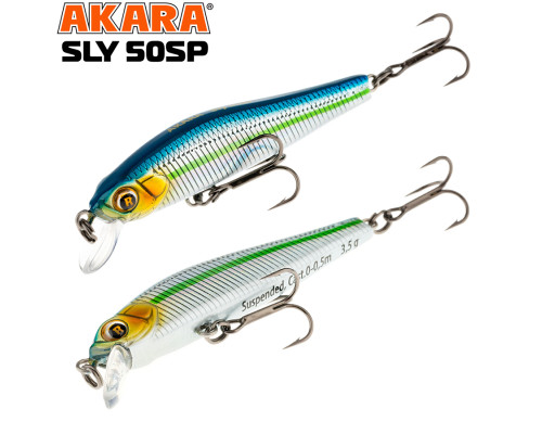 Воблер Akara Sly 50SP 3,5 гр. (1/8 oz 2,0 in) A81