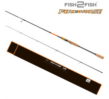 Спиннинг штекерный угольный 2 колена Fish2Fish Fire Horse FH10/35-240